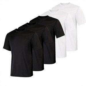 Mens Casual T-<b>Shirts</b> 100% Polyester Custom Heat-Transfer Printing Blank T-<b>Shirts</b> Gym Sport Run Slim Fit Short Sleeve - Product Image 2