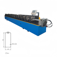 Machine de formage à rouleaux entièrement automatique à haute vitesse de production pour tubes de descente et tubes de pluie, avec PLC, engrenages, roulements et moteur