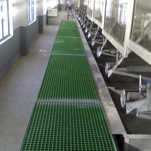 Grigliato in FRP 38*38, Grigliato in Fibra di Vetro per Passerelle, Trattamento e Tecnica Stampata, Lastra in FRP per Pavimentazione - Product Image 4