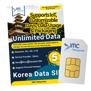 Tarjeta SIM Internacional Personalizada para Viajes a Corea, Tarjeta SIM IoT 4G 5G, Tarjeta SIM para Teléfono Móvil para Revendedores - Product Image 1