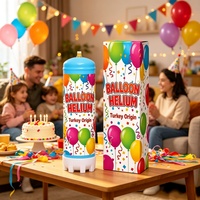 Réservoir en acier portable jetable de 3,5 L, épaisseur 1 mm, pour ballons, avec 14 lb