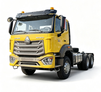 Tracteur routier Sinotruk HOWO NX 6x4, moteur diesel, suspension confortable, pour la logistique longue distance sur autoroute et le transport de conteneurs.