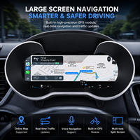 Tableau de bord pour Mercedes W205, écran LCD, tableau de bord liquide complet, tableau de bord multimédia, cockpit virtuel de voiture