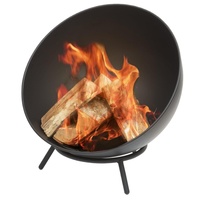 2026 Brasero en acier élégant et simple, multifonctionnel pour camping et pique-nique, pour chauffage au bois