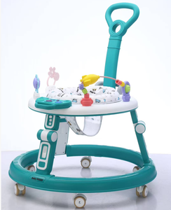 Andador Ergonómico de Plástico Multifuncional Desmontable Anti-O-Leg para Bebés, Plegable de 6 Ruedas, Seguro y Cómodo para <span class=keywords><strong>Primeros</strong></span> <span class=keywords><strong>Pasos</strong></span> - Product Image 2
