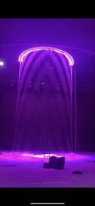 Rideau d'eau numérique rond programmé, nouveau, <span class=keywords><strong>fontaine</strong></span> de pluie, pour événements, scène de mariage - Product Image 3