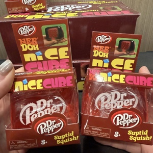 Jouets en EVA souple de haute qualité Needoh, ensemble de cubes de glace Dr Pepper réalistes avec fonction de rebond lent, unisexe - Product Image 3