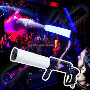 LEDA Hot Party Idea CO2 Jet Gun Wedding Stage DJ Atmosphere Machine Handheld RGB Light Smoke Fog CO2 Spray Gun - Product Image 3