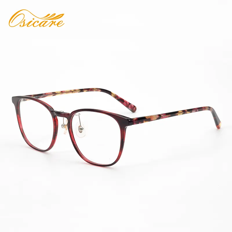 Nuovissimo Design di occhiali da vista di Design Fashion Design da donna sottili in acetato montature per occhiali con Logo personalizzato montature ottiche