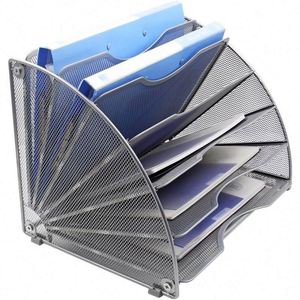 Professional Most Popular Custom Design Office School <b>Storage</b> Stationery Wire Metal Mesh Letter Holder <b>File</b> Organizer - Product Image 1