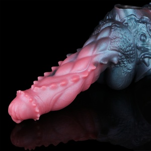 Liquid Silicone <b>Dildo</b> with Suction Cup, Strap-On Harness Sex Toys for Men and Women G Spot Pleasure Vaginal or Anal Play - Product Image 5
