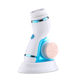 2025 productos más vendidos 4 en 1 exfoliante Facial limpiador Facial eléctrico ABS Scrub limpiador <span class=keywords><strong>de</strong></span> poros Spin Sonic limpieza Facial - Product Image 2