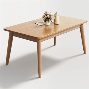 <span class=keywords><strong>Set</strong></span> Tavolo e Sedie da Pranzo in Legno Massello Stile Fattoria dal Design Moderno per Appartamenti e Hotel - Product Image 5