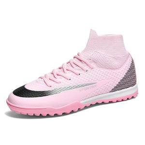 Nuevas Zapatillas de Fútbol de Moda Transfronterizas para Entrenamiento Deportivo, Botas de Fútbol de Caña Alta con Tacos Largos para Estudiantes y Jóvenes, Exportación de Fábrica - Product Image 4
