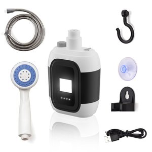 Pommeau de douche extérieur filtré par douche rechargeable portative de <span class=keywords><strong>camping</strong></span> pour la capacité de Bath-20L de plage et d'animal familier de randonnée - Product Image 1