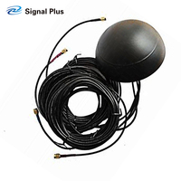Antenne Hémisphérique Multibande Omni Extérieure Étanche IP65 5-en-1 GPS LTE WIFI avec Fixation à Vis M27