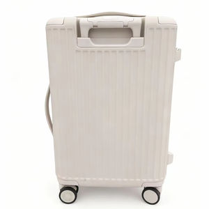Valise à roulettes en plastique personnalisable, nouveau style, incontournable, avec 8 roues et serrure TSA pour des voyages sécurisés - Product Image 1
