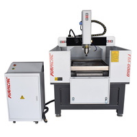 Fraiseuse CNC 6060 — moule en acier Semi-fermé de 3 axes, robuste, fraisage