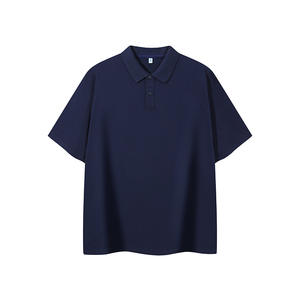 ผ้าฝ้าย230gsm80% พิมพ์โพลีเอสเตอร์แห้งเร็วทรงหลวมใส่ได้ทั้งชายและหญิงพิมพ์ลายโลโก้ปักแบบกำหนดเอง - Product Image 3