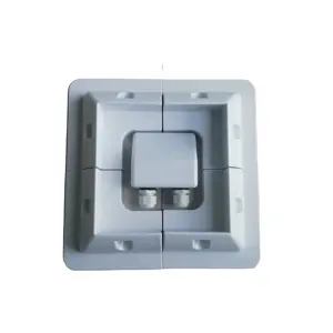 Good Quality Solar Panel ABS Mounting Corner Bracket for Caravans Vehicles