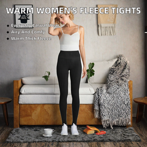 Collants thermiques d'hiver en polaire épaisse sans couture pour femmes, taille mi-haute, style décontracté, prix de gros OEM, prix abordable - Product Image 2