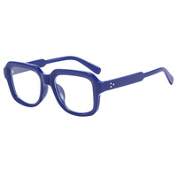 Lunettes de soleil carrées vintage pour femmes et hommes, monture épaisse en PC, protection UV400, style rétro années 70, vente en gros, logo personnalisé