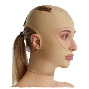 페이셜 쉐이프웨어 페이스 거들 피부 압박 리프팅 벨트 슬리밍 스트랩 저지 탑 스판덱스 항균 - Product Image 2