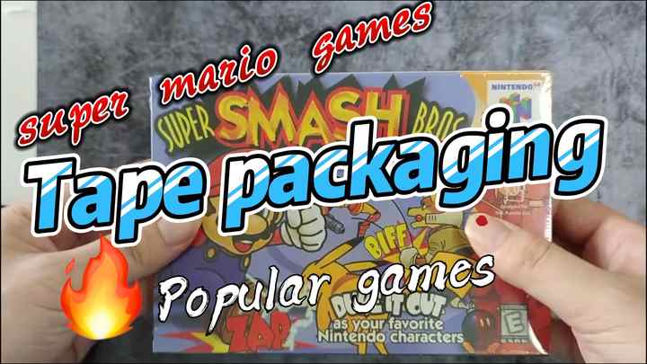 Retro Video Games Cards - High-Quality N64 Cartridges
