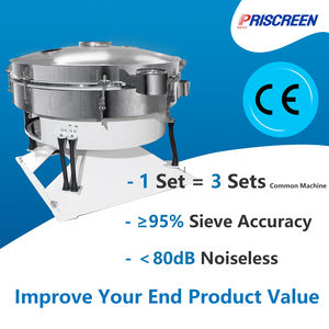 304 acier inoxydable poudre d'herbe tamis vibrant chlorella/spiruline gobelet tamis orge herbe poudre criblage Machine moteur - Product Image 2