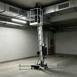 รถยกแบบเสาเดี่ยว ยกสูง 6.7-14 เมตร รับน้ำหนัก 120-150 กิโลกรัม พร้อมขาตั้งแบบ Outrigger ระบบปรับระดับอัตโนมัติแบบโซ่ - Product Image 6