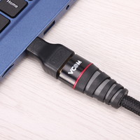 Adaptateur vidéo Mini HDMI VCOM plaqué or, convertisseur Mini HDMI vers HDMI, PVC mâle vers femelle pour moniteur PC