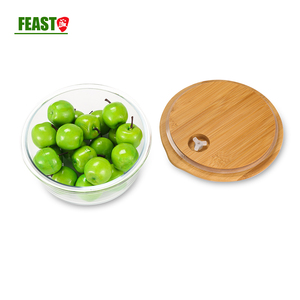Microondas eco amigable natural <span class=keywords><strong>de</strong></span> <span class=keywords><strong>3</strong></span> bol <span class=keywords><strong>de</strong></span> cristal <span class=keywords><strong>de</strong></span> ensalada   contenedor <span class=keywords><strong>de</strong></span> alimentos <span class=keywords><strong>de</strong></span> la caja <span class=keywords><strong>de</strong></span> almuerzo - Product Image 1