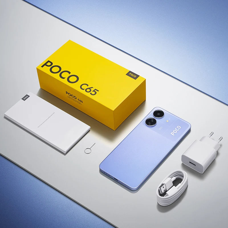 Global Version POCO C65 6GB 128GB/8GB 256GB MediaTek Helio