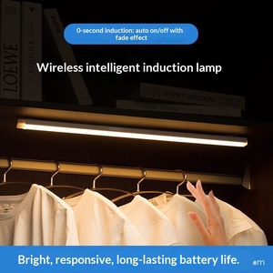 Smart Home Wireless Rechargeable LED Night <b>Lights</b> – Motion <b>Sensor</b> <b>Lights</b> for Closet, Kitchen, Bedroom, Cabinet – USB Charging, 3 - Product Image 2