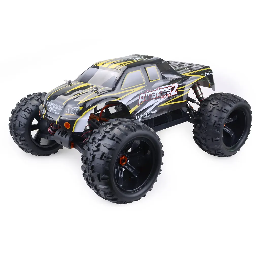 Zd Racing 08427-V3 1/8 4WD รถบรรทุกไฟฟ้า,รถบรรทุกมอนสเตอร์ไฟฟ้าไร้แปรงถ่านขนาด1/8