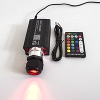 Kit de moteur de lumière de ciel étoilé pour toit de voiture 12v 16w APP RGBW, lumière LED à fibre optique, lumières de plafond