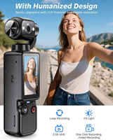 Cámara Digital Portátil Q7 con Pantalla HD de 1.9 Pulgadas, Batería de Larga Duración de 2000mAh, Grabación de Video 1080P, Cámara Deportiva de Mano