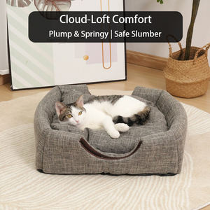 Hot Selling Luxus Multifunktion ale Katzen nest Outdoor Pet House Tier Katze Höhle für Hunde Kunststoff Home Friendly Cattery Kennel - Product Image 5