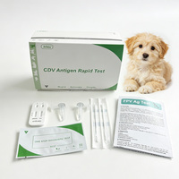 Kit de test rapide pour animaux de compagnie CHW/ANA/LYM/EHR Caniv-4 Combo Anaplasma, Heartworm, Erlichia, Lyme Canis