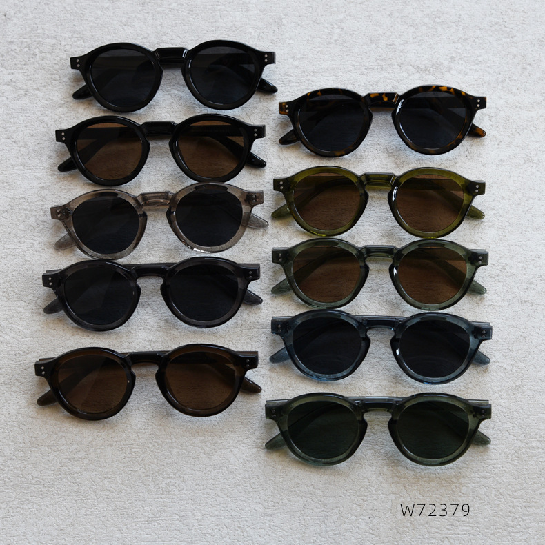Retro TR90 Sunglasses With UV400 Protection Custom Logo  display picture 2