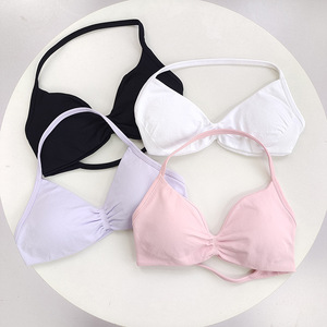 Ensemble de soutien-gorge de sport sans bretelles et sans dos pour femmes, respirant, à maintien élevé, bretelles réglables, coussinets amovibles, extensible dans les quatre sens - Product Image 6