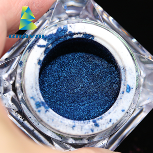 Pigment en poudre de mica Broyal pour résine époxy, effet <span class=keywords><strong>aurore</strong></span>, bleu-violet caméléon, pour encre - Product Image 1