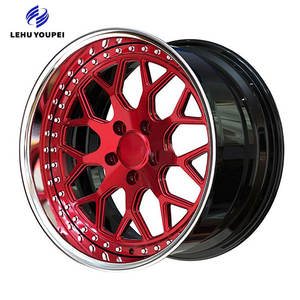 ล้อรถยนต์18-22นิ้ว5X112 <span class=keywords><strong>PCD</strong></span>/<span class=keywords><strong>120</strong></span>/130เว้าลึกล้อขัดล้อปลอมแปลงสีแดงสำหรับ BMW M3การแข่งขัน M4 - Product Image 5