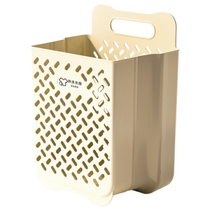 Folding Laundry Basket 11cm Foldable Storage Organizer For Bathroom Bedroom Small Space - Product Image 2