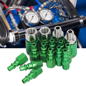 Ensemble de connecteurs rapides ARO sud-américains 1/4 NPT, 14 pièces, pièces pneumatiques en oxyde d'aluminium - Product Image 2