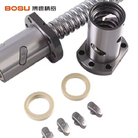 Vente directe fabricant : Éléments de vis à billes en acier pour onduleur, qualité C7, pour CNC, composant de vis mère de précision