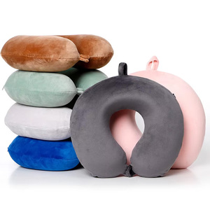 <span class=keywords><strong>Oreiller</strong></span> <span class=keywords><strong>de</strong></span> <span class=keywords><strong>voyage</strong></span> personnalisé en mousse à mémoire <span class=keywords><strong>de</strong></span> forme pour voiture et bureau avec soutien du cou - Product Image 4