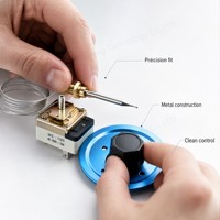 Thermostat mécanique avec tube capillaire pour chauffe-eau et équipement industriel, contrôle de la température du four électrique, sauna
