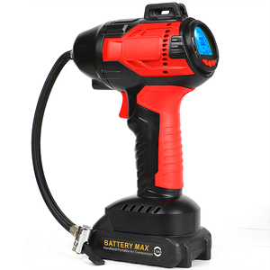 Hiển thị kỹ thuật số không dây máy bơm không khí xi lanh xách tay xe máy nén có thể sạc lại xe lốp inflator - Product Image 3