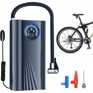 Manómetro Digital de Aleación de Aluminio DON FELIZ, Inflador de Neumáticos Portátil de 12V de Alta Precisión Multifuncional de un Solo Cilindro - Product Image 4